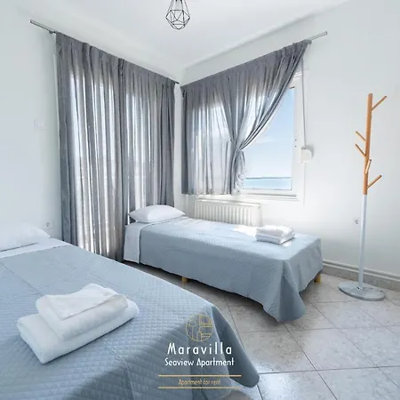 Maravilla Seaview Apartment Nea Moudania Exterior photo